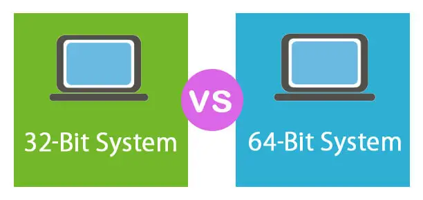 difference between 32 bit and 64 bit CPU in hindi